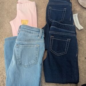 Dark Blue and Light Blue Women's Jeans